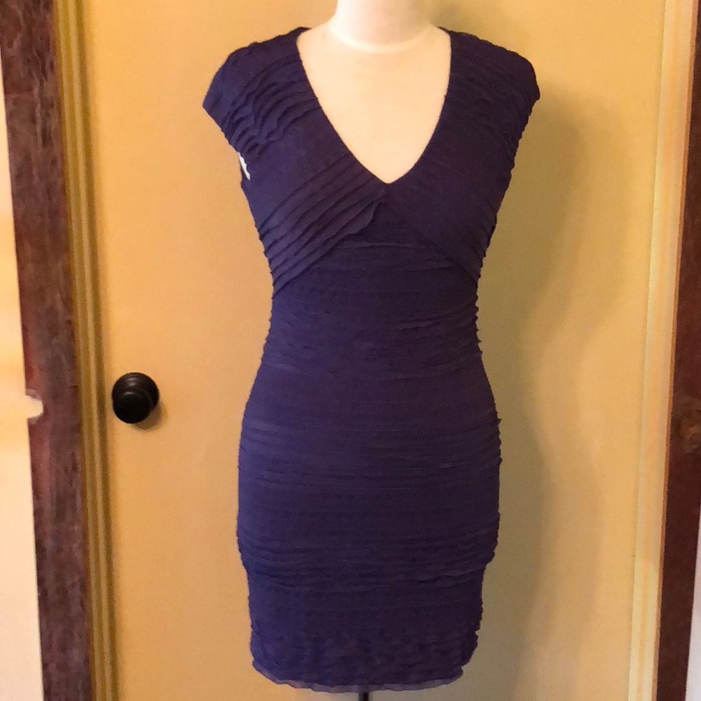 Stretch form fitting dress